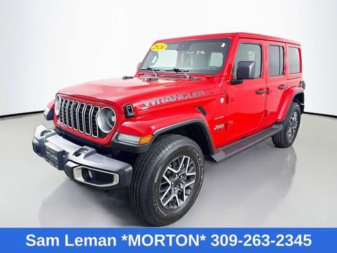 Used 2024 Jeep Wrangler Sahara w/ Technology Group image 3