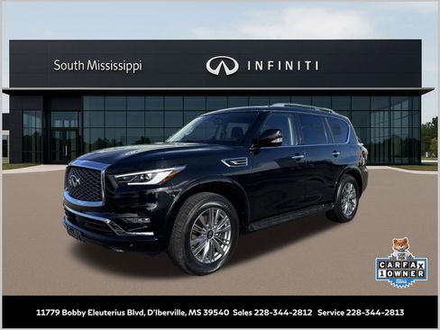 Certified 2023 INFINITI QX80 Luxe w/ Cargo Package image 1