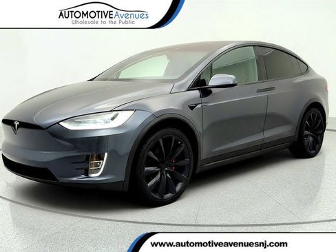 Used 2020 Tesla Model X Long Range AWD/4WD image 1