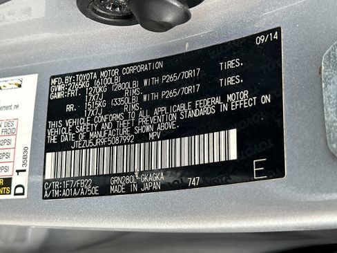 Used 2015 Toyota 4Runner SR5 RWD image 20