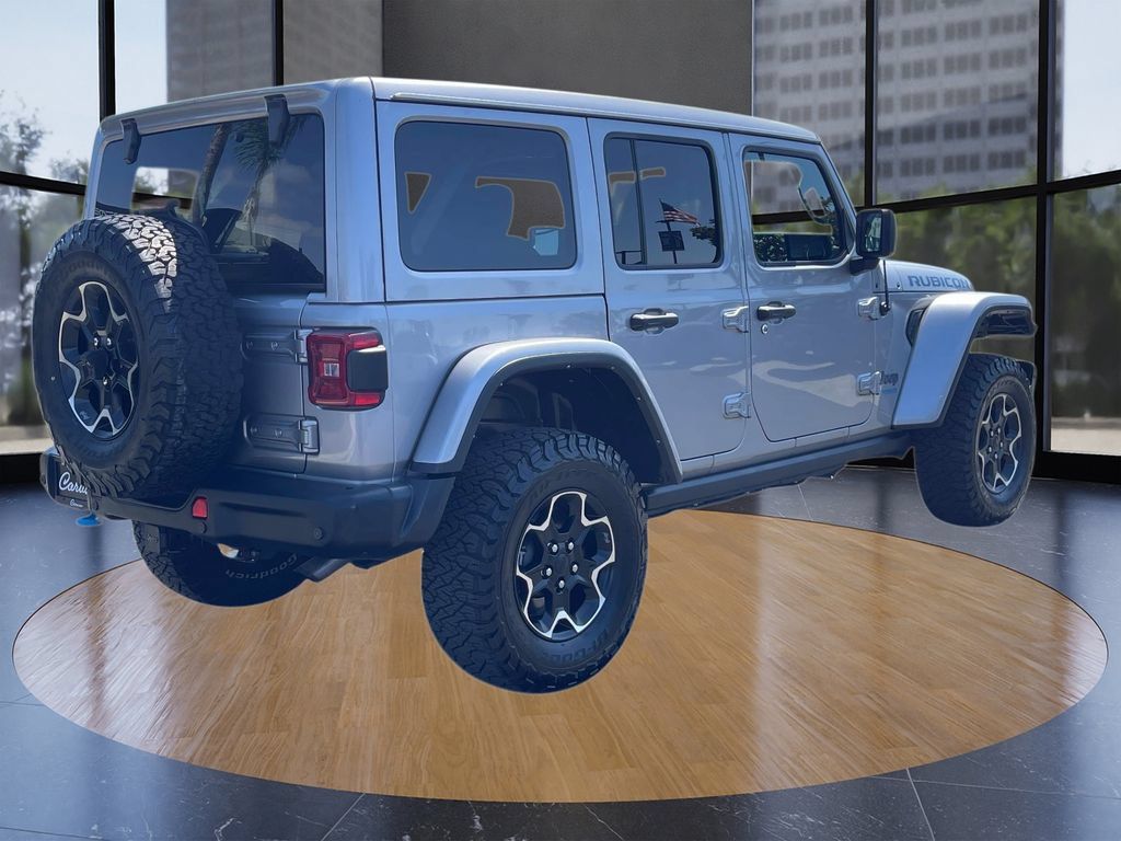 Used 2021 Jeep Wrangler Unlimited Rubicon 4xe w/ Steel Bumper Group AWD/4WD image 3