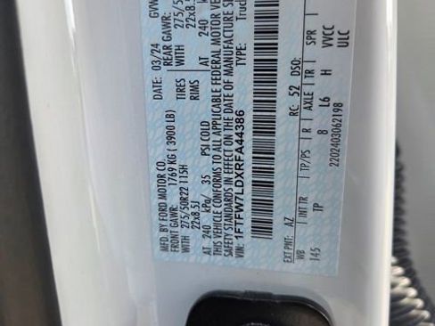 Used 2024 Ford F150 Platinum w/ Equipment Group 703A Plus AWD/4WD image 13