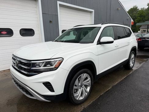 Used 2021 Volkswagen Atlas SE w/ Panoramic Sunroof Package AWD/4WD image 1
