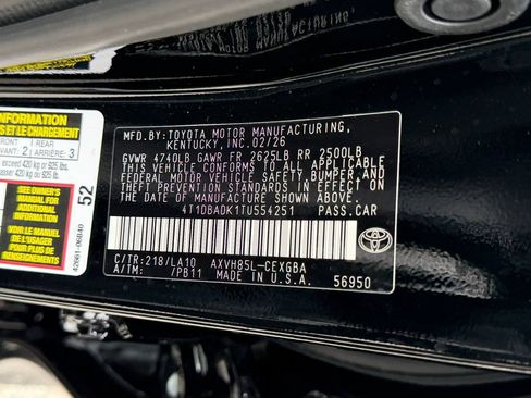 Certified 2026 Toyota Camry XLE w/ Premium Plus Package AWD/4WD image 26