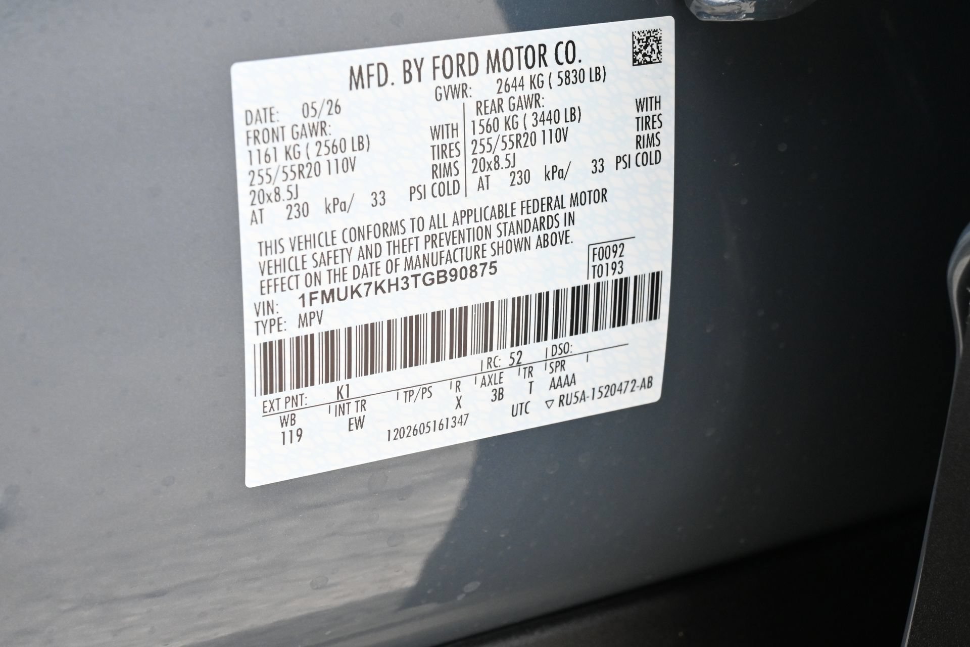 New 2026 Ford Explorer ST-Line w/ Premium Package RWD image 28