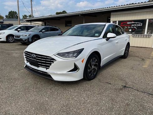 Used 2020 Hyundai Sonata Blue image 3