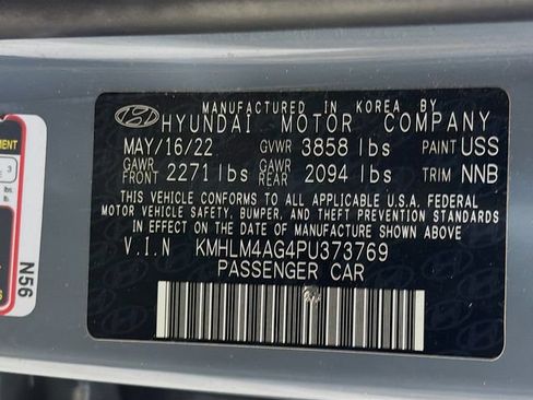 Used 2023 Hyundai Elantra SEL w/ Cargo Package FWD image 35