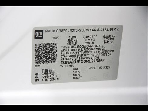 Certified 2024 Chevrolet Equinox LT image 24