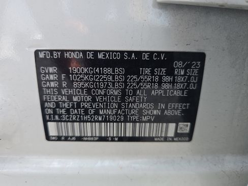 Certified 2024 Honda HR-V Sport image 30