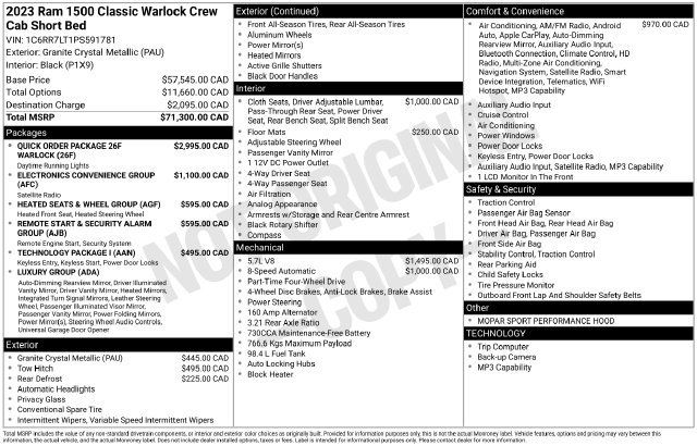 Used 2023 RAM 1500 Warlock AWD/4WD image 52