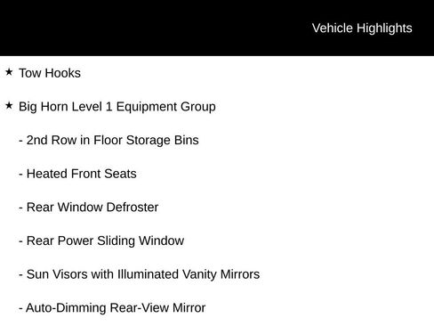 New 2026 RAM 1500 Big Horn AWD/4WD image 8