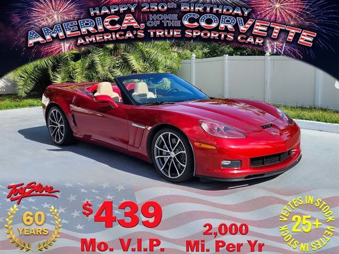 Used 2012 Chevrolet Corvette Grand Sport w/ 3LT Preferred Equipment Group RWD image 1