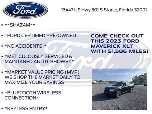 Used 2023 Ford Maverick XLT w/ XLT Luxury Package FWD image 5