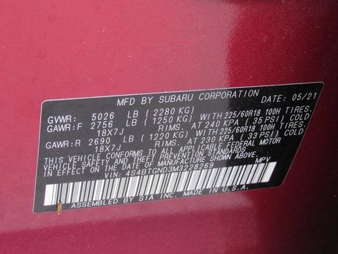 Used 2021 Subaru Outback Limited XT w/ Popular Package #2 AWD/4WD image 19