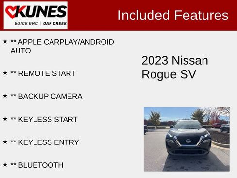 Used 2023 Nissan Rogue SV image 2