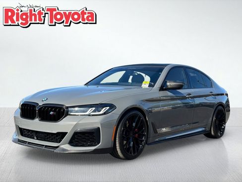 Used 2022 BMW M550i xDrive w/ Dynamic Handling Package AWD/4WD image 1