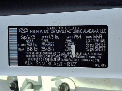 Used 2023 Hyundai Tucson SEL AWD/4WD image 28