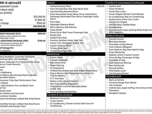 Used 2024 BMW i4 eDrive35 w/ Convenience Package image 39