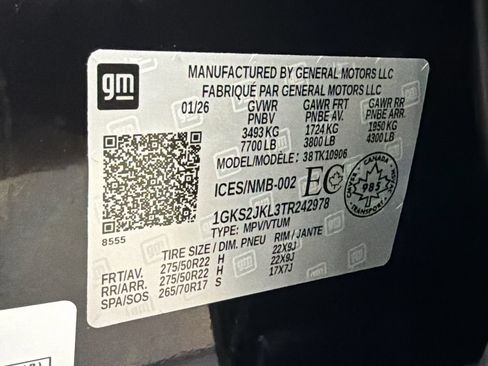 Used 2026 GMC Yukon XL Denali w/ Sun & Power Step Package AWD/4WD image 40