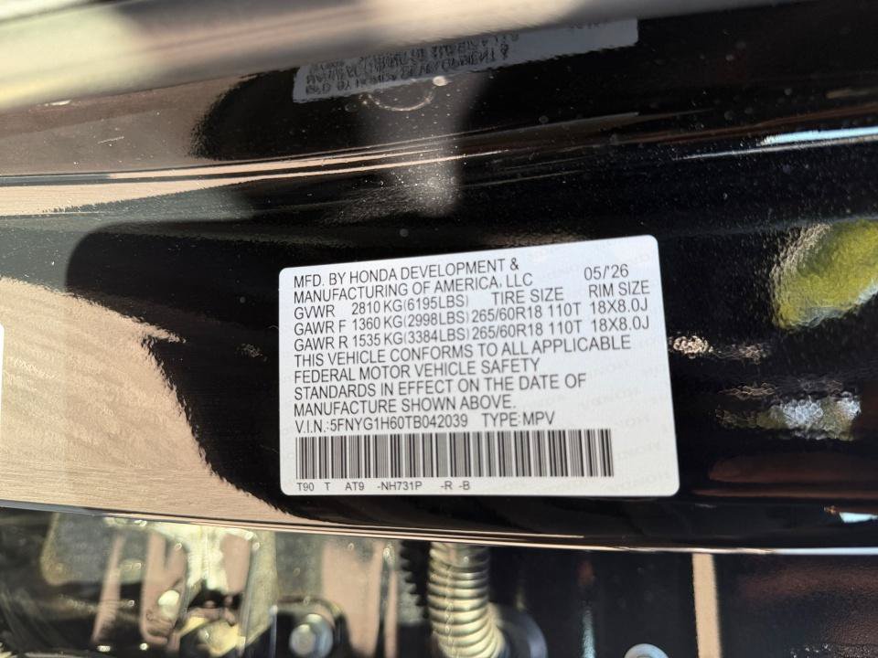Certified 2026 Honda Pilot TrailSport image 39