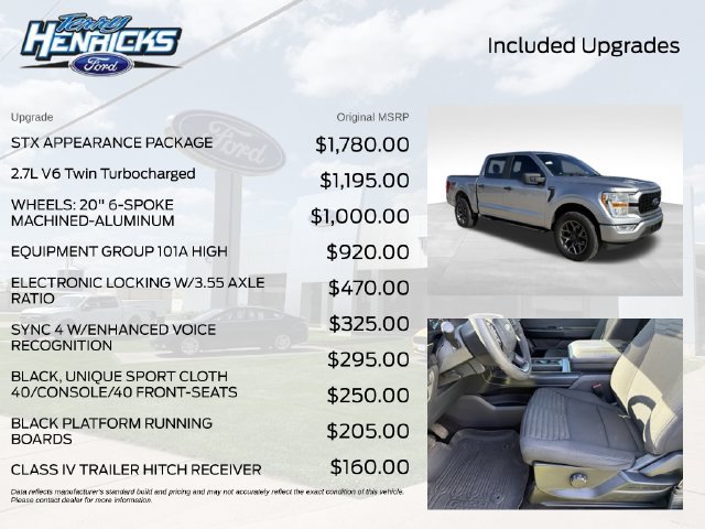 Used 2021 Ford F150 XL w/ STX Appearance Package AWD/4WD image 8