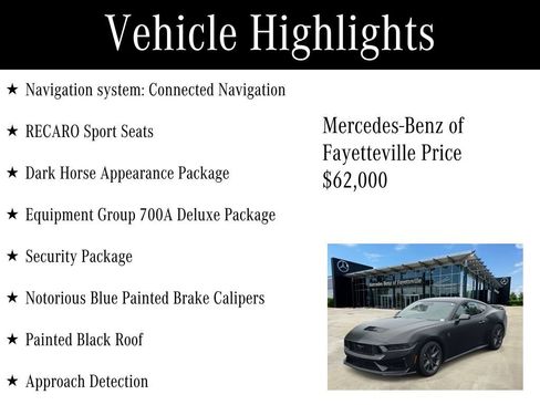 Used 2025 Ford Mustang Dark Horse RWD image 6