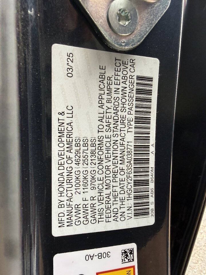 Used 2025 Honda Accord EX-L image 10