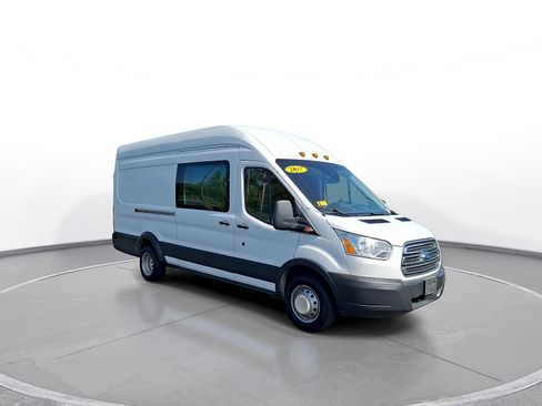 Used 2017 Ford Transit 350 148 High Roof Extended DRW w/ Interior Upgrade Package RWD image 3