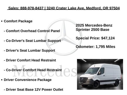 Used 2025 Mercedes-Benz Sprinter 2500 image 5