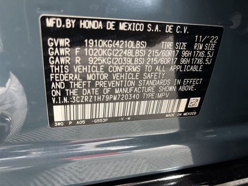 Certified 2023 Honda HR-V EX-L image 23