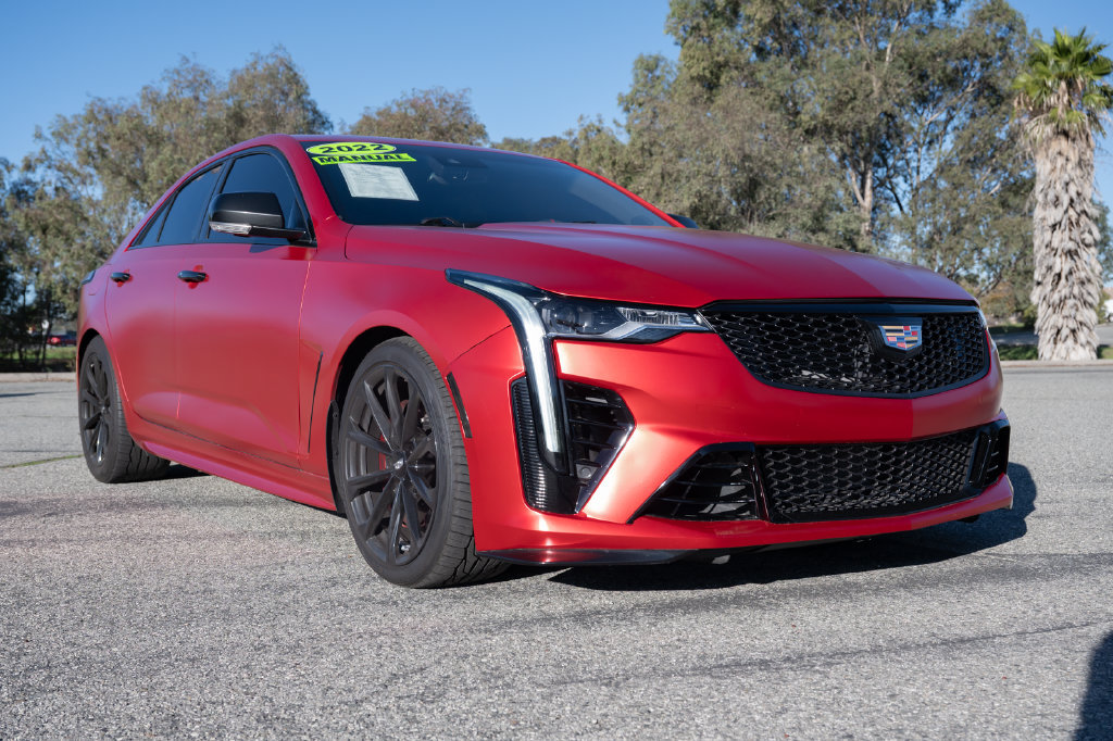 Used 2022 Cadillac CT4 V Blackwing w/ Technology Package RWD image 1