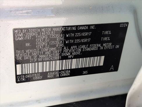 Used 2024 Toyota RAV4 LE AWD/4WD image 18
