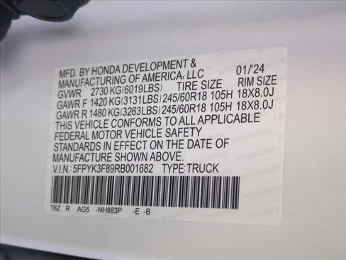 Used 2024 Honda Ridgeline Black Edition image 25