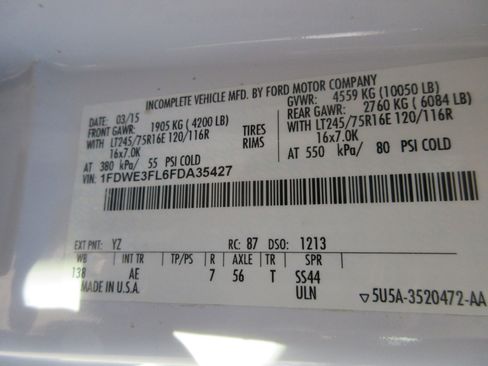 Used 2015 Ford E-350 and Econoline 350 Super Duty image 37