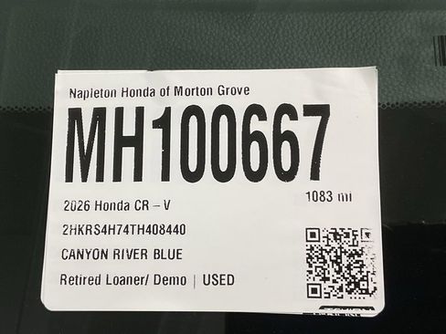 Certified 2026 Honda CR-V EX-L image 36