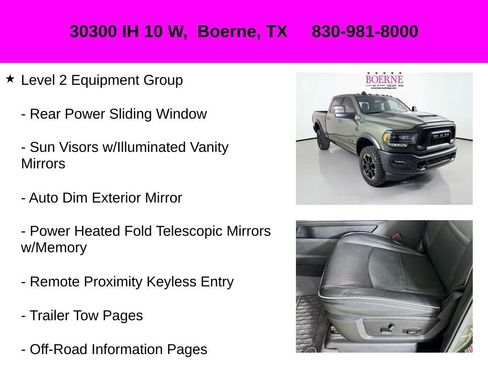 Used 2024 RAM 2500 Rebel w/ Level 2 Equipment Group image 37