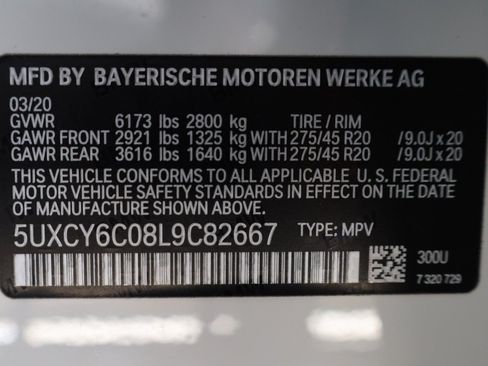 Used 2020 BMW X6 xDrive40i w/ M Sport Package AWD/4WD image 46