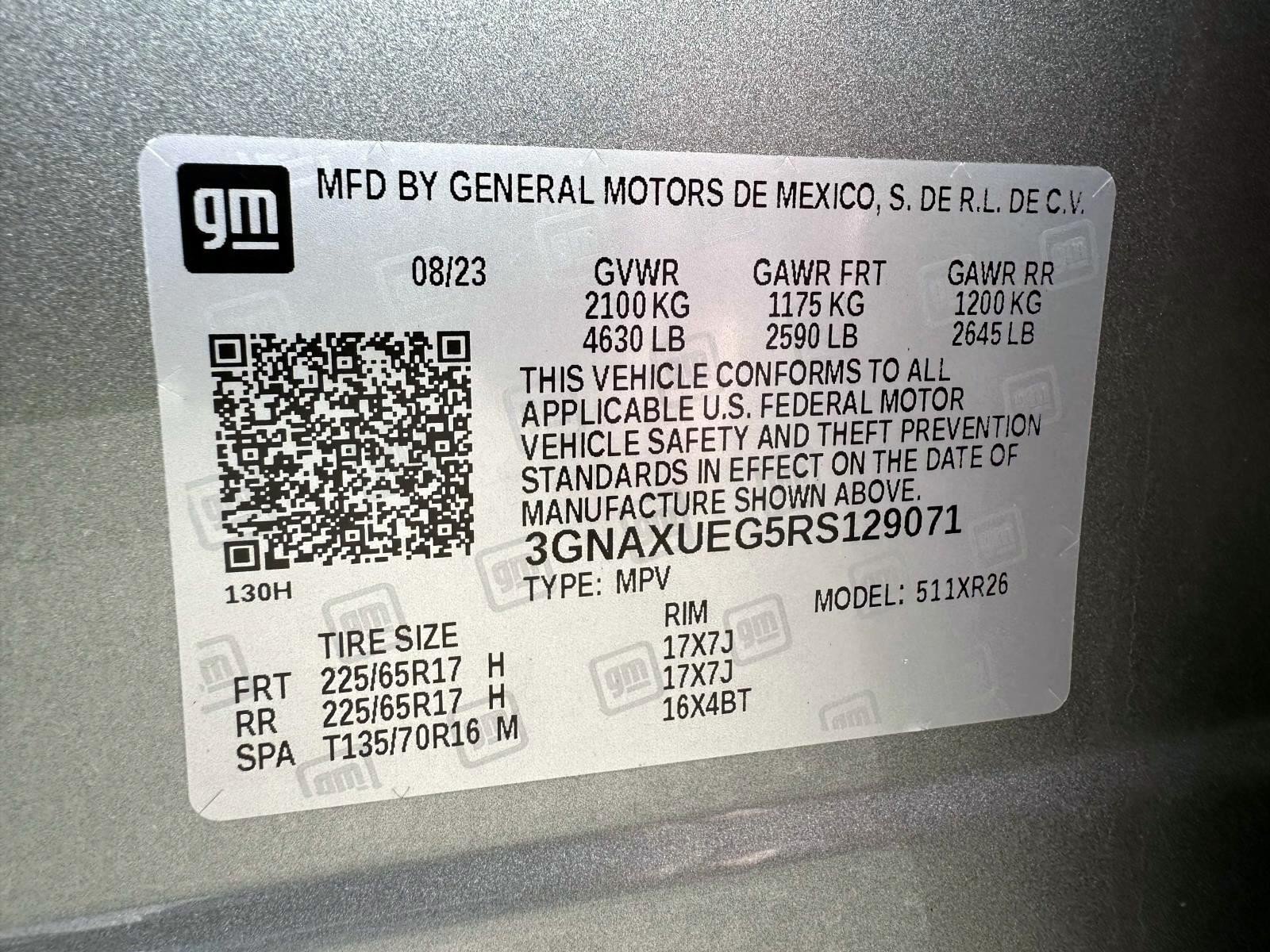 Used 2024 Chevrolet Equinox LT AWD/4WD image 30