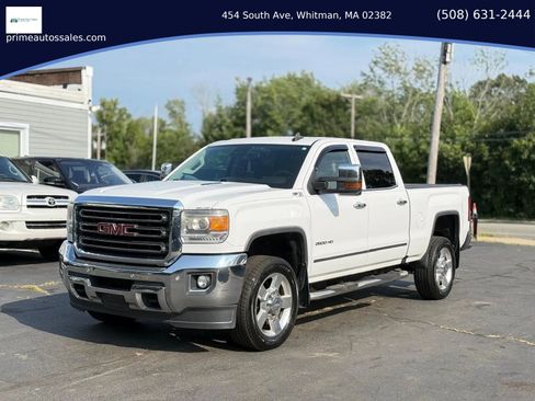 Used 2016 GMC Sierra 2500 SLT w/ Duramax Plus Package AWD/4WD image 1