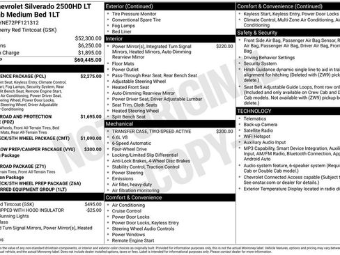 Used 2023 Chevrolet Silverado 2500 LT w/ Convenience Package AWD/4WD image 3