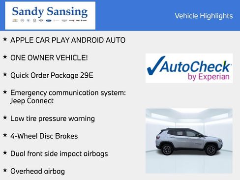 Used 2024 Jeep Compass Trailhawk AWD/4WD image 7