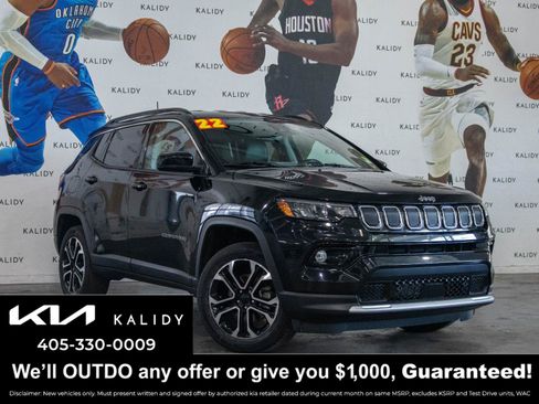 Used 2022 Jeep Compass Limited AWD/4WD image 1