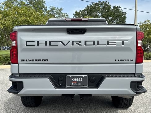 Used 2024 Chevrolet Silverado 1500 Custom w/ Turbomax Blackout Package RWD image 5