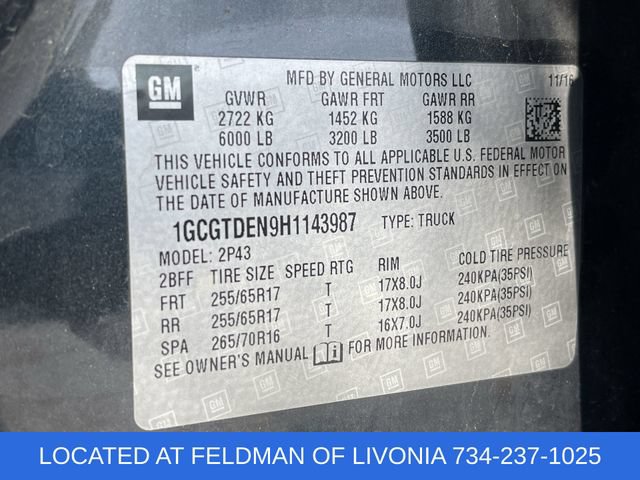 Used 2017 Chevrolet Colorado Z71 AWD/4WD image 31