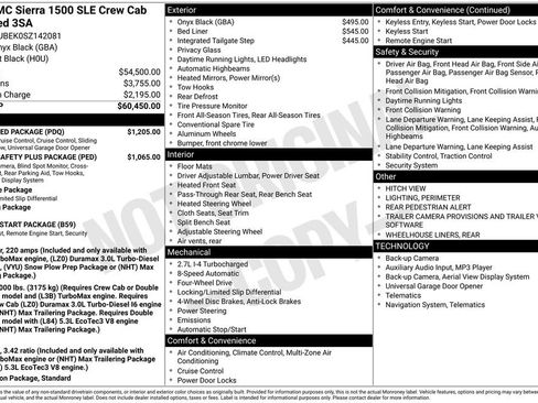 Certified 2025 GMC Sierra 1500 SLE w/ Preferred Package image 4