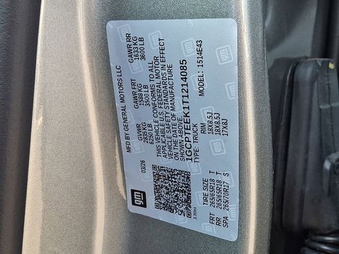 New 2026 Chevrolet Colorado Trail Boss AWD/4WD image 18