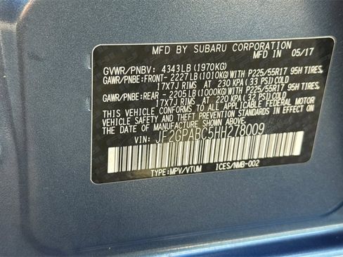 Used 2017 Subaru Crosstrek 2.0i Premium image 32