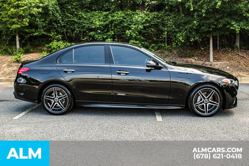 Used 2025 Mercedes-Benz C 300 Sedan w/ AMG Line w/ Night Package image 8