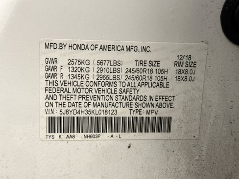 Used 2019 Acura MDX SH-AWD image 11