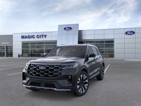 New 2026 Ford Explorer Platinum w/ LUX Leather Package AWD/4WD image 2